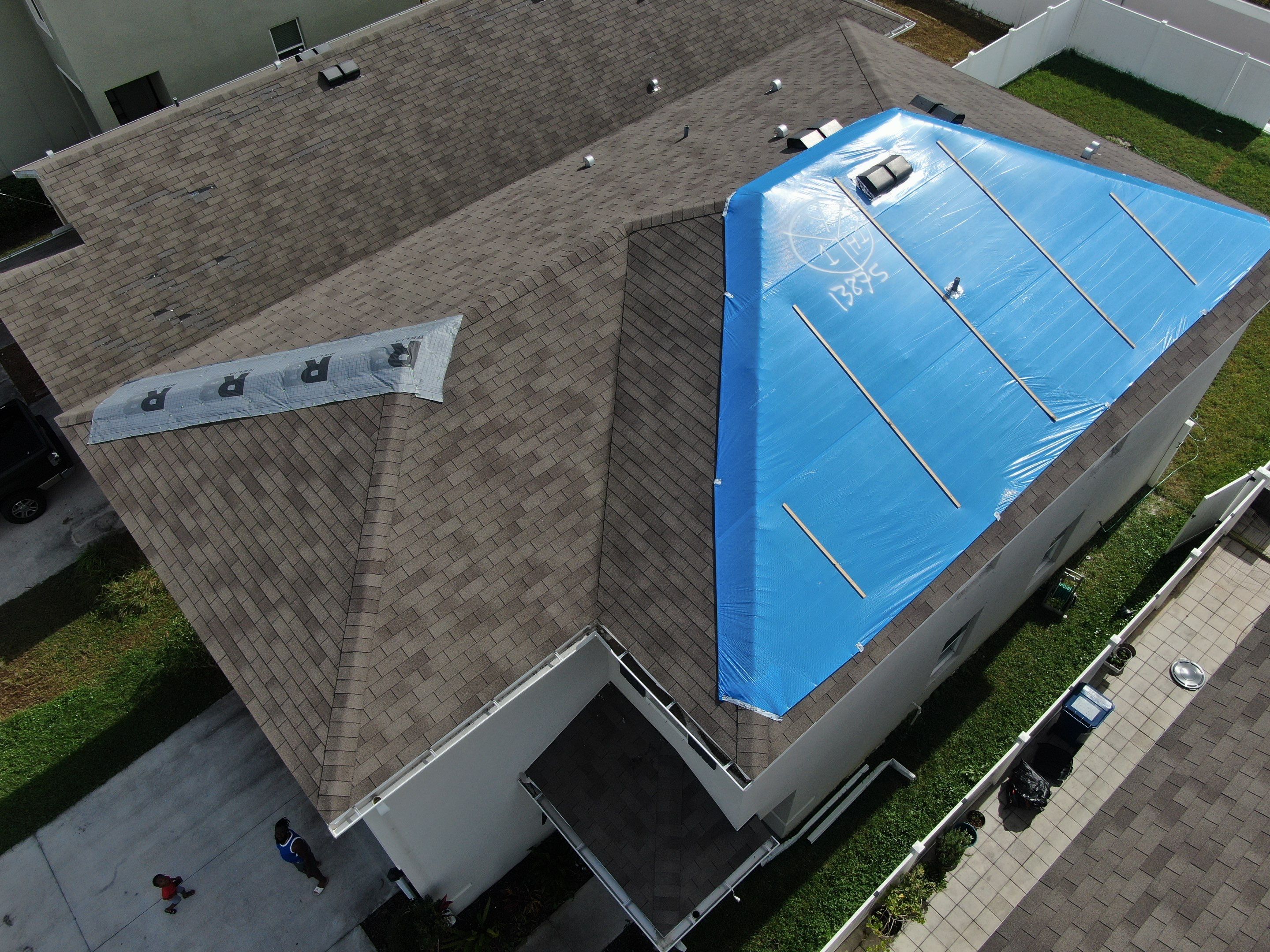 Roof Damage Claim in Palmetto by FLAPA & KeyStone