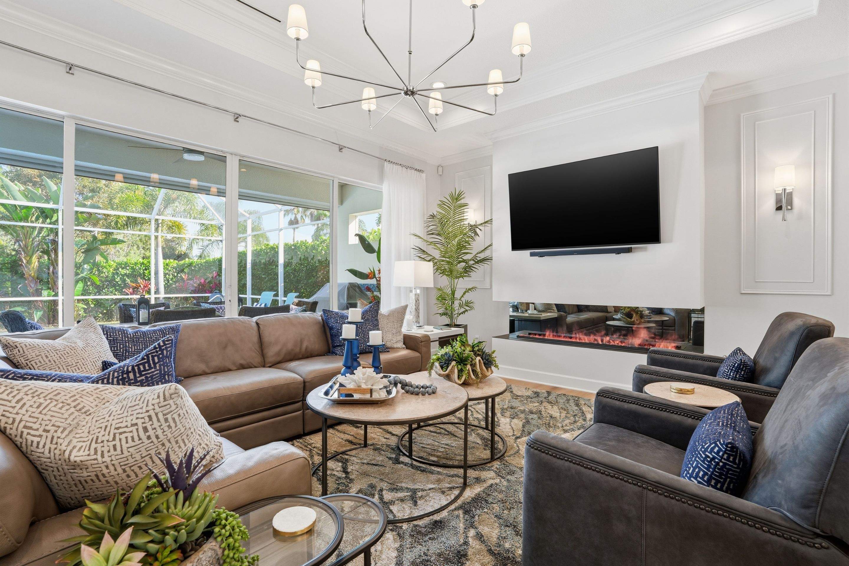 Complete Interior Renovation and Custom Cabinetry in Naples, Florida by A & E Construction of Florida Inc