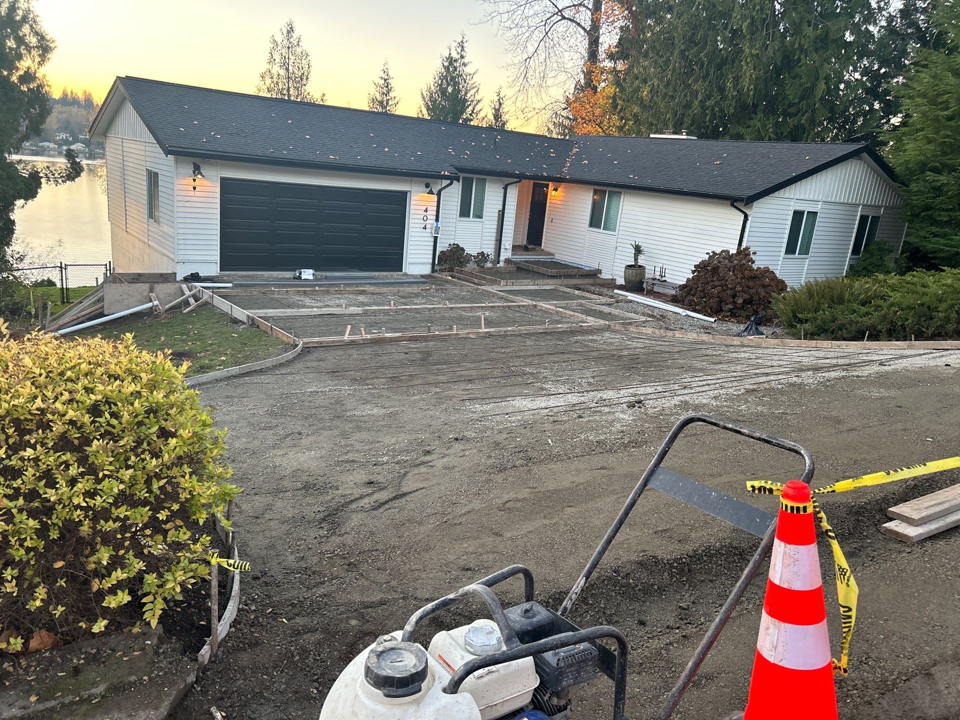 Raphil Haswega Concrete Driveway  by Jireh Asphalt & Concrete Inc 