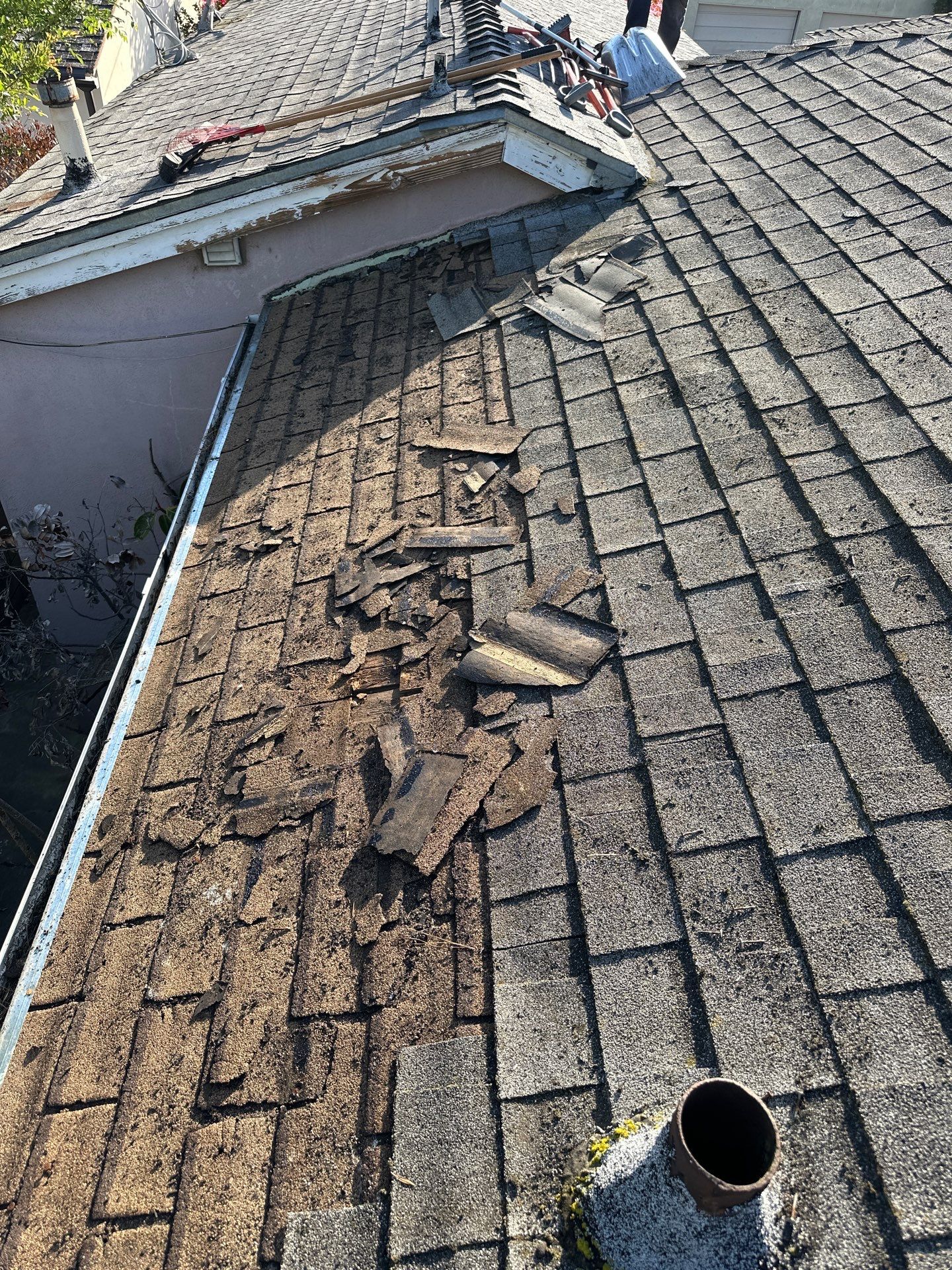 Residential Reroof in Los Angeles by Hull Brothers Roofing