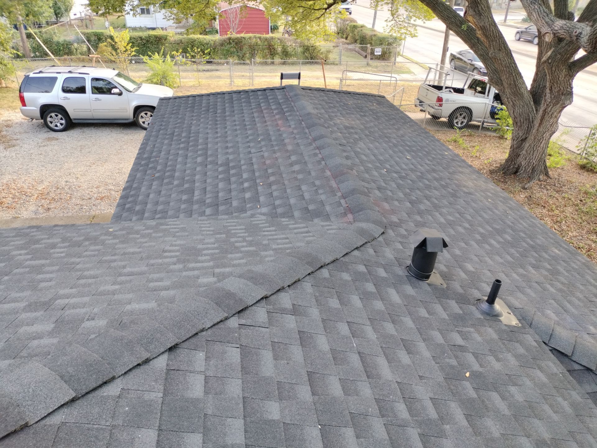New Roof using GAF HDZ by V General Contractors 