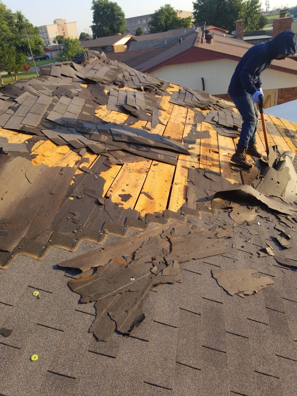 Residential Roofing Installation using GAF Royal Sovereign by A & H Roofing and Contracting