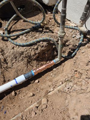 Irrigation Main Line PVC Repair
