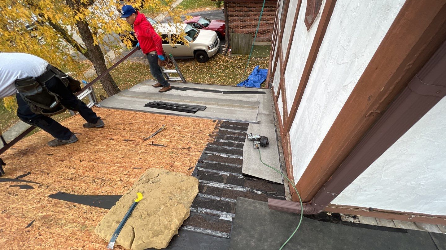 Multi-family unit roof replacement by Pro Home Services Inc