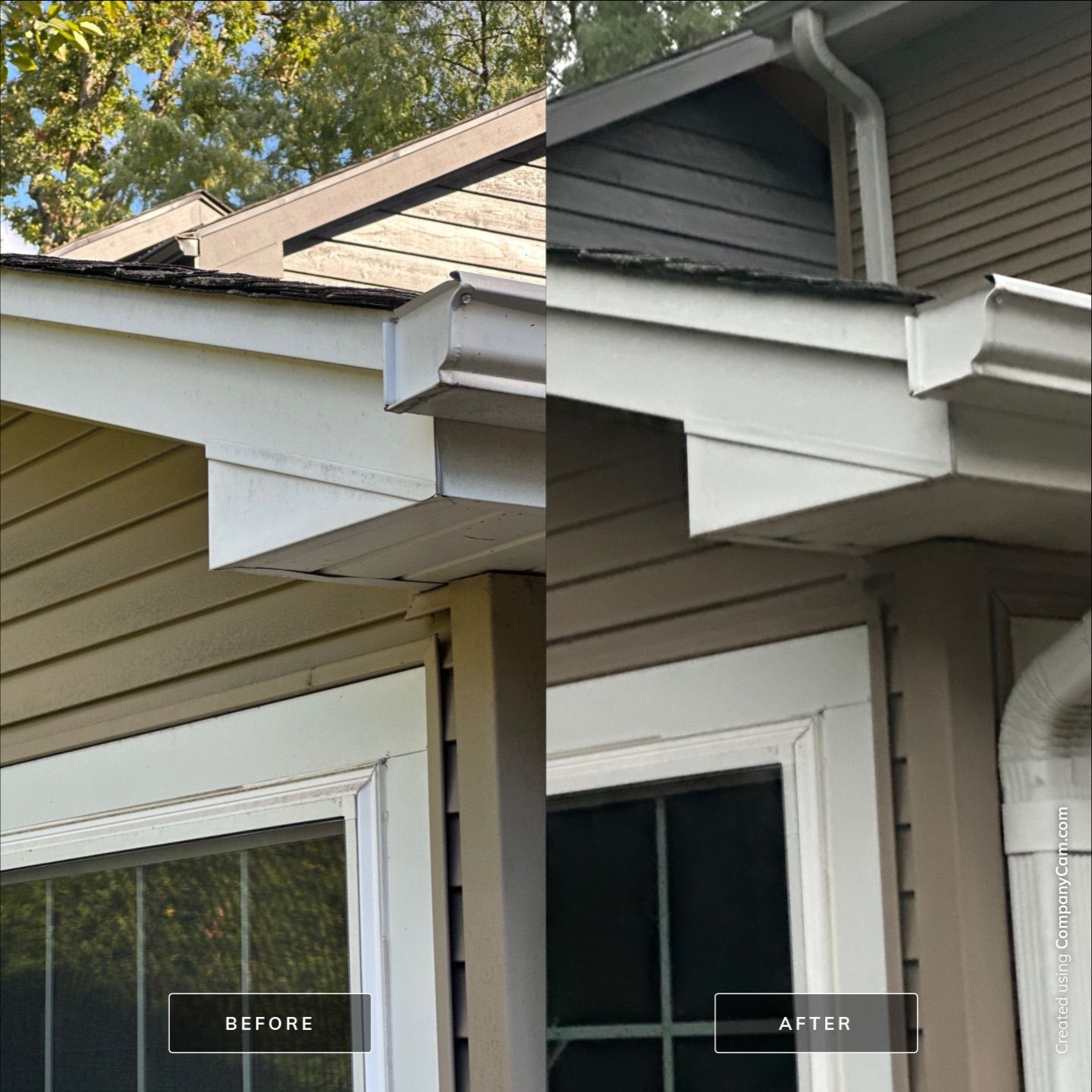 Project in Park Ridge by Simmons Power & Soft Washing