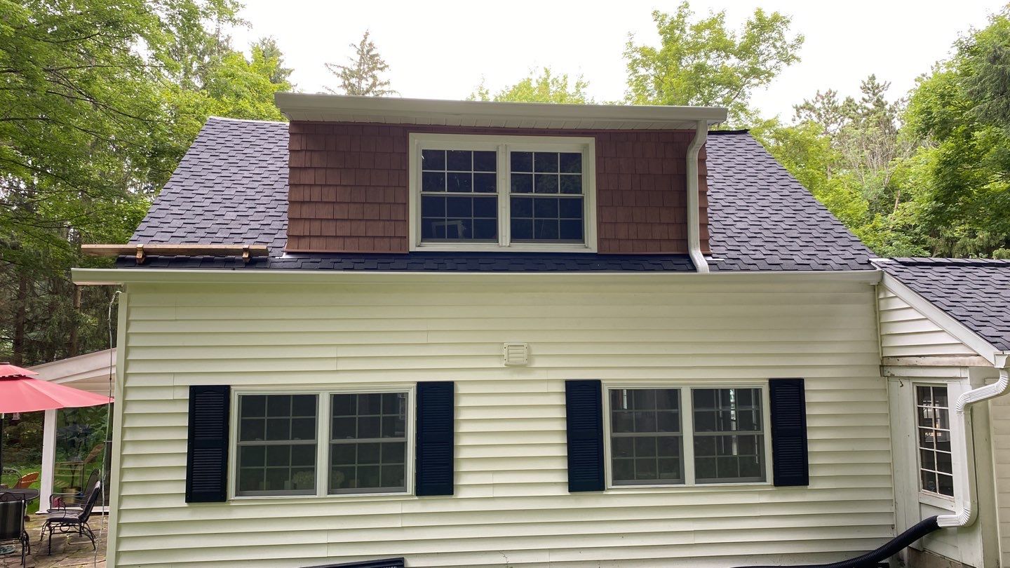 New CertainTeed Presidential Shake Roof with Standing Seam Accents  by Runyon & Sons Roofing