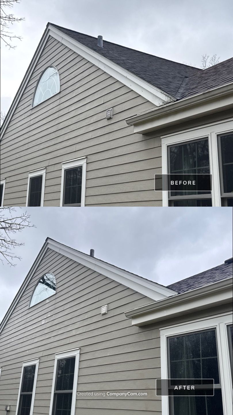 Project in Long Grove by Simmons Power & Soft Washing