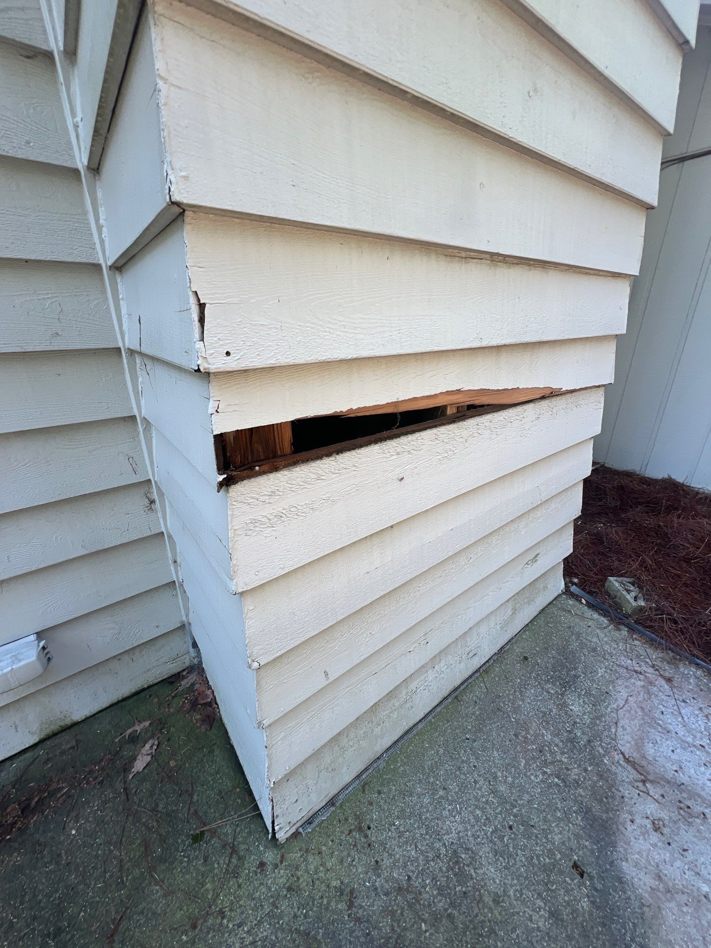 Atlanta, GA Rotten Wood Replacement, James Hardie Siding Install, Exterior Painting, and Door Replacement by Nelson Exteriors 