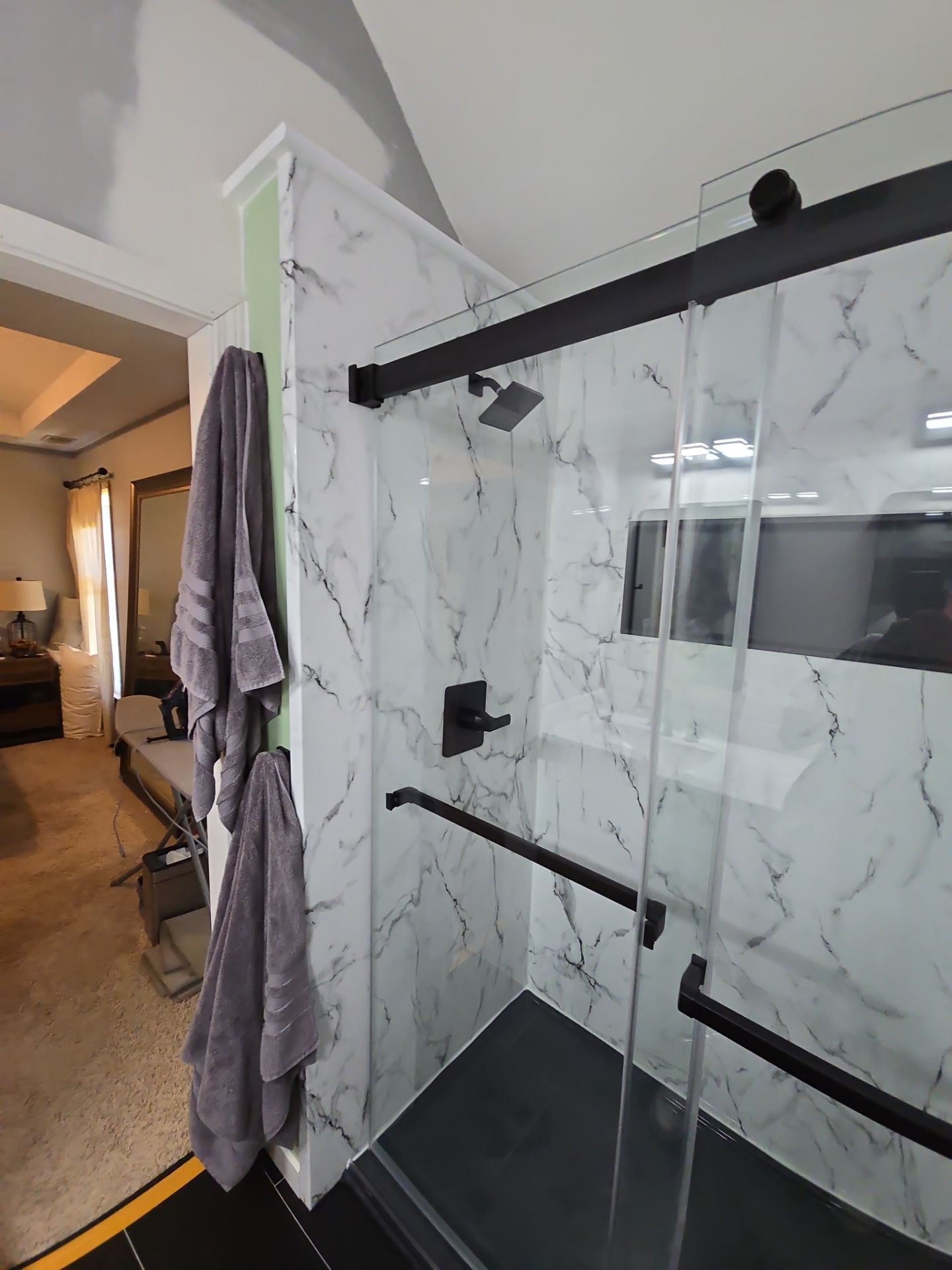 Partial Bathroom Remodel by The Shower Company