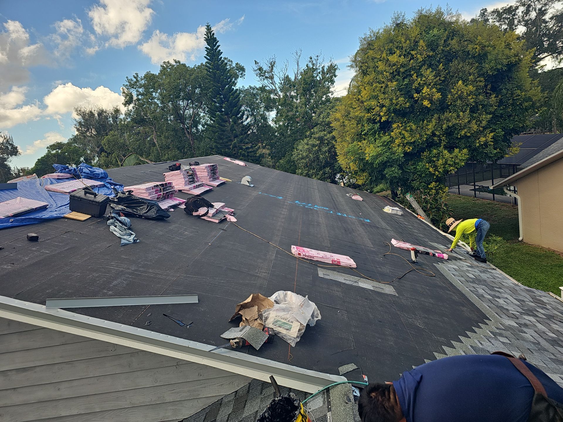 Project in Port Richey 34668 by Mitchell Roofing Company LLC 