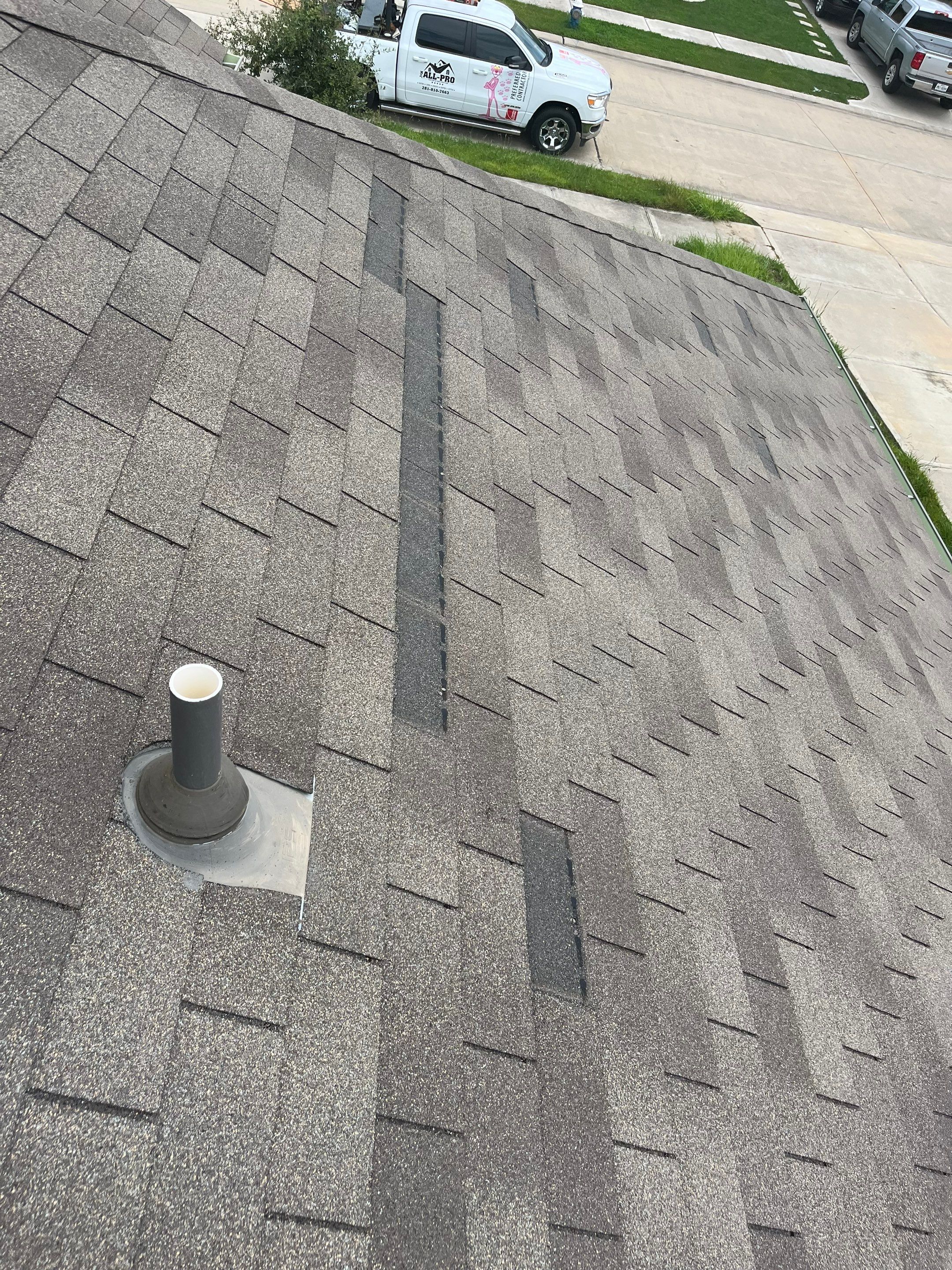 Residential Roofing Repair using Owen's Corning Duration (Lifetime) Shingles by Roof Repair Company