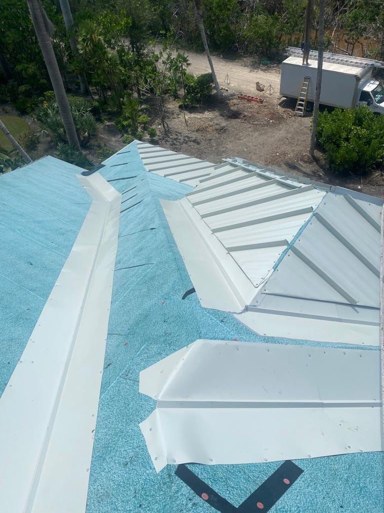 Sanibel Island Standing Seam Roof Replacement by Four Peaks Roofing