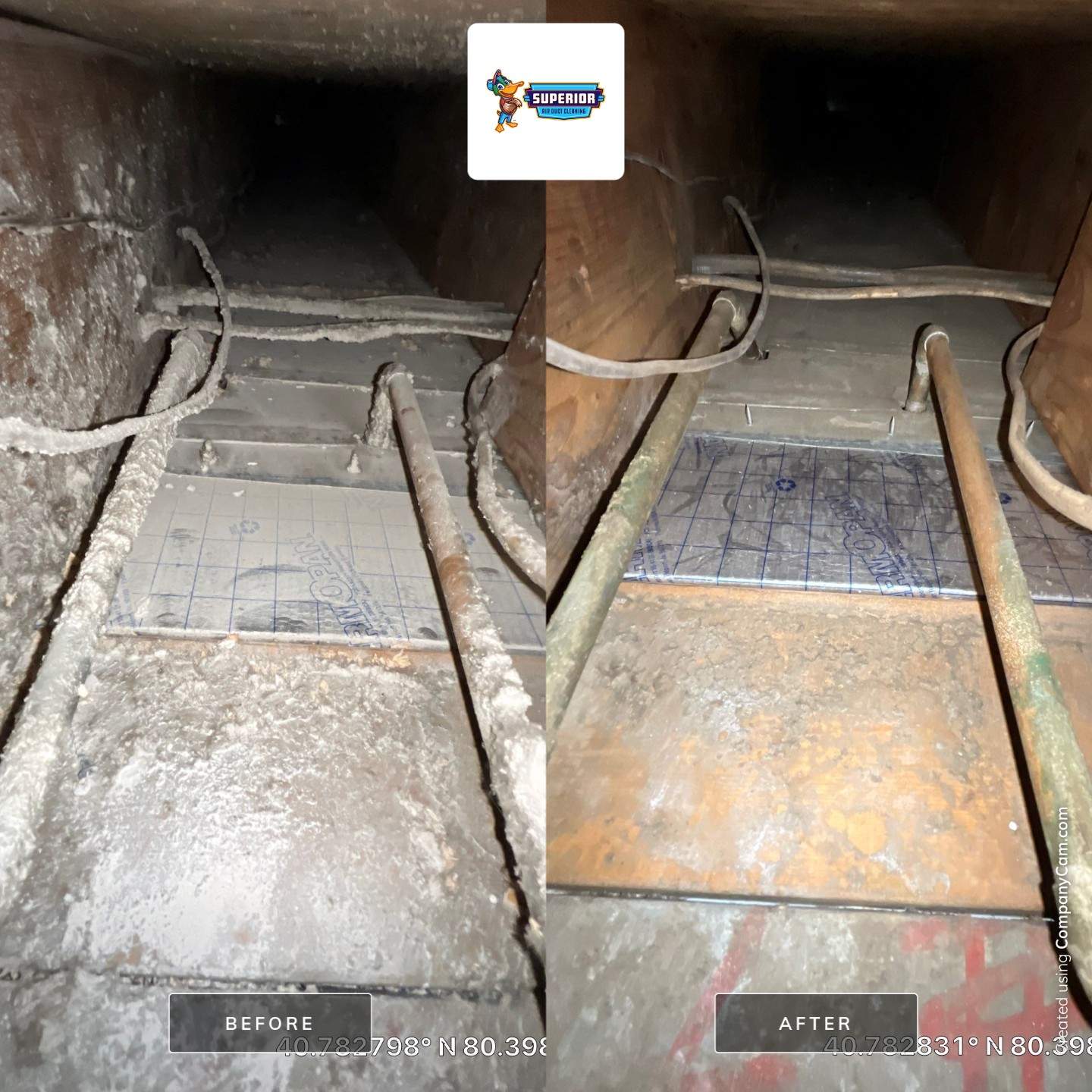 Air Duct Cleaning With a Vacuum Truck in Beaver Falls, PA by Superior Air Duct Cleaning