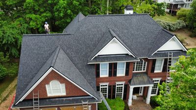 Alpharetta, GA Roof Replacement CertainTeed Landmark Pro Charcoal Black