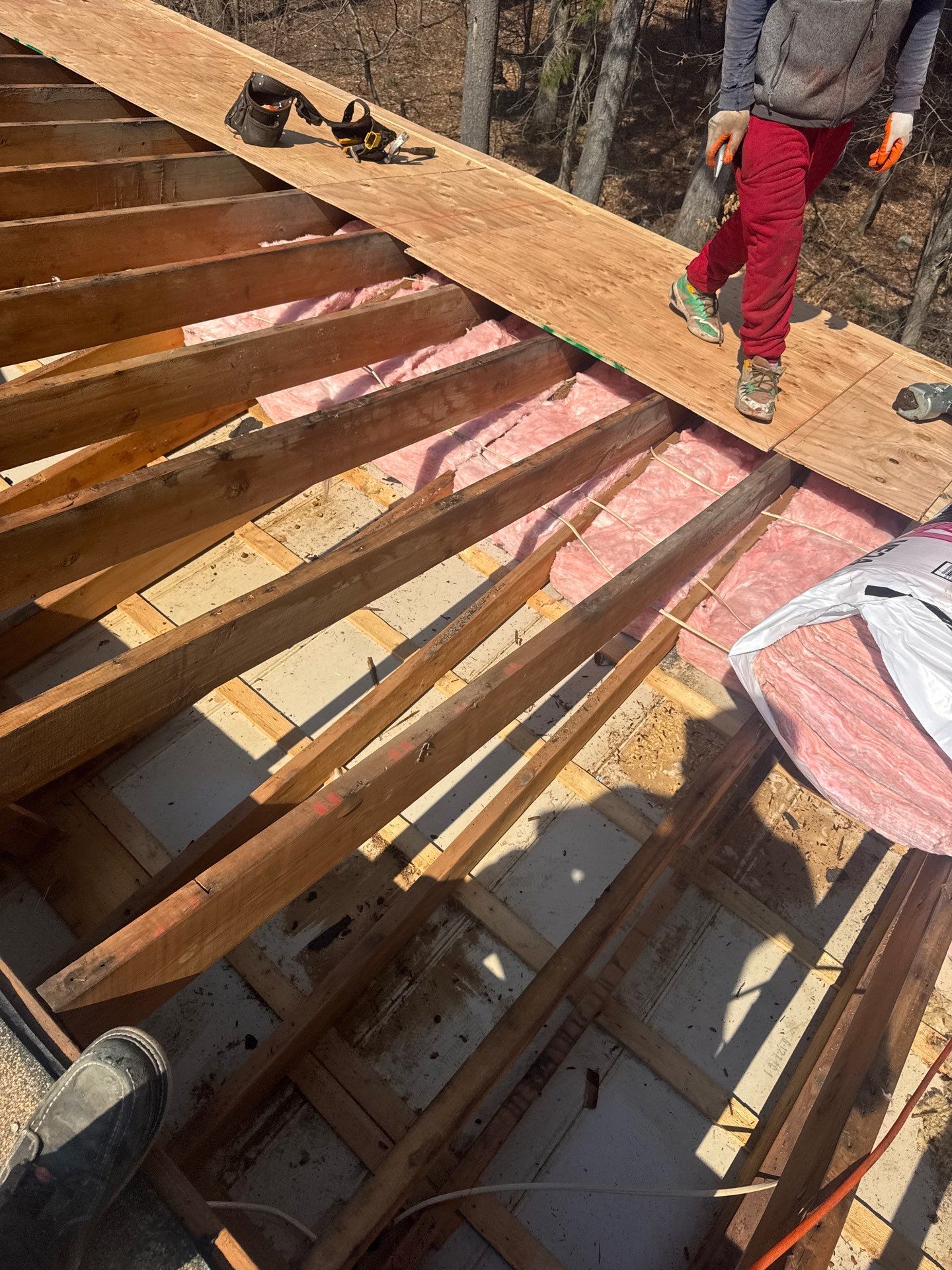 Low-Slope Asphalt-to-EPDM Conversion with Structural Rebuild by Mighty Dog Roofing of Greater Middlesex County