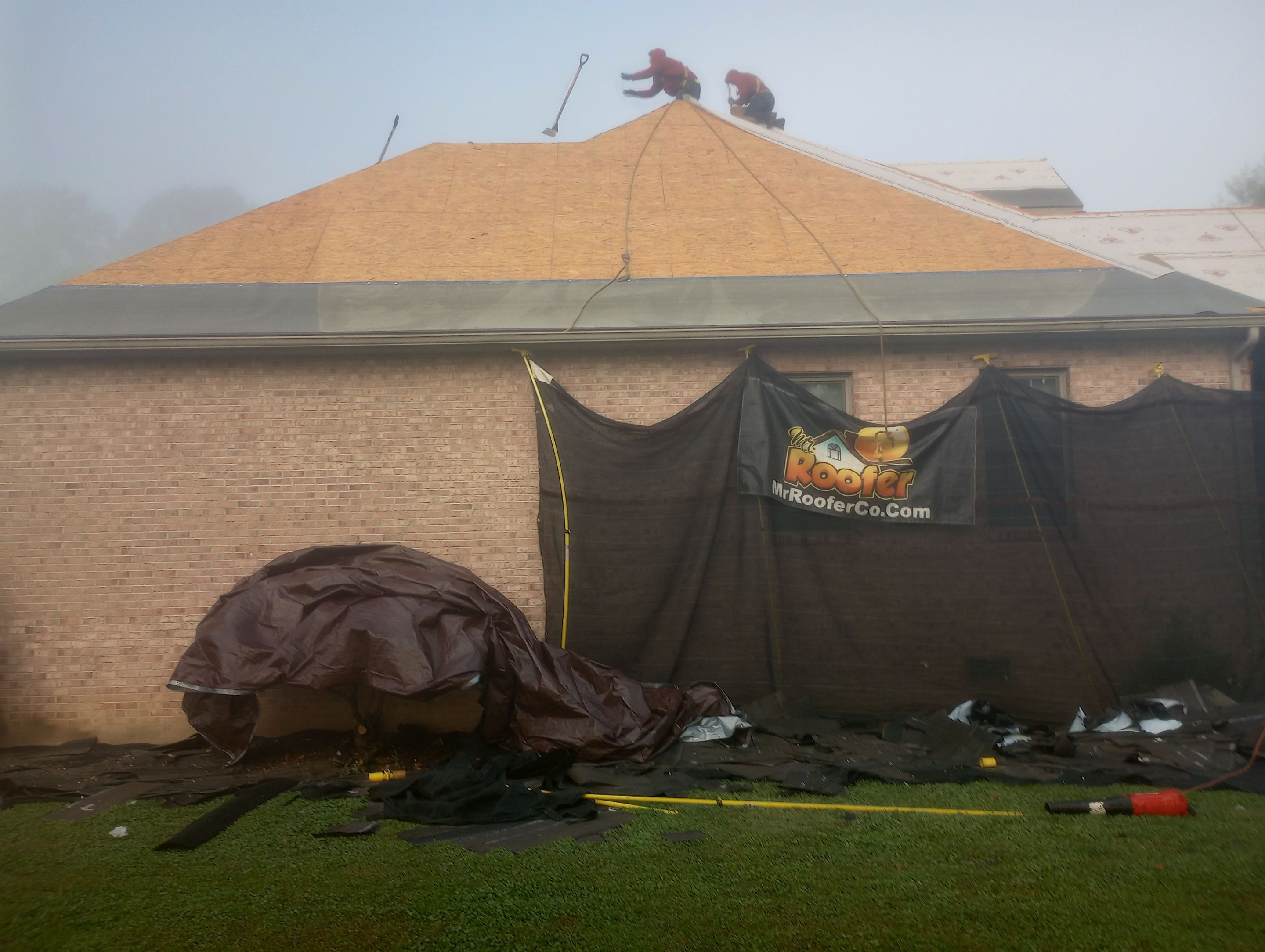 Residential Roofing Installation using Performance Shingles by Mr. Roofer