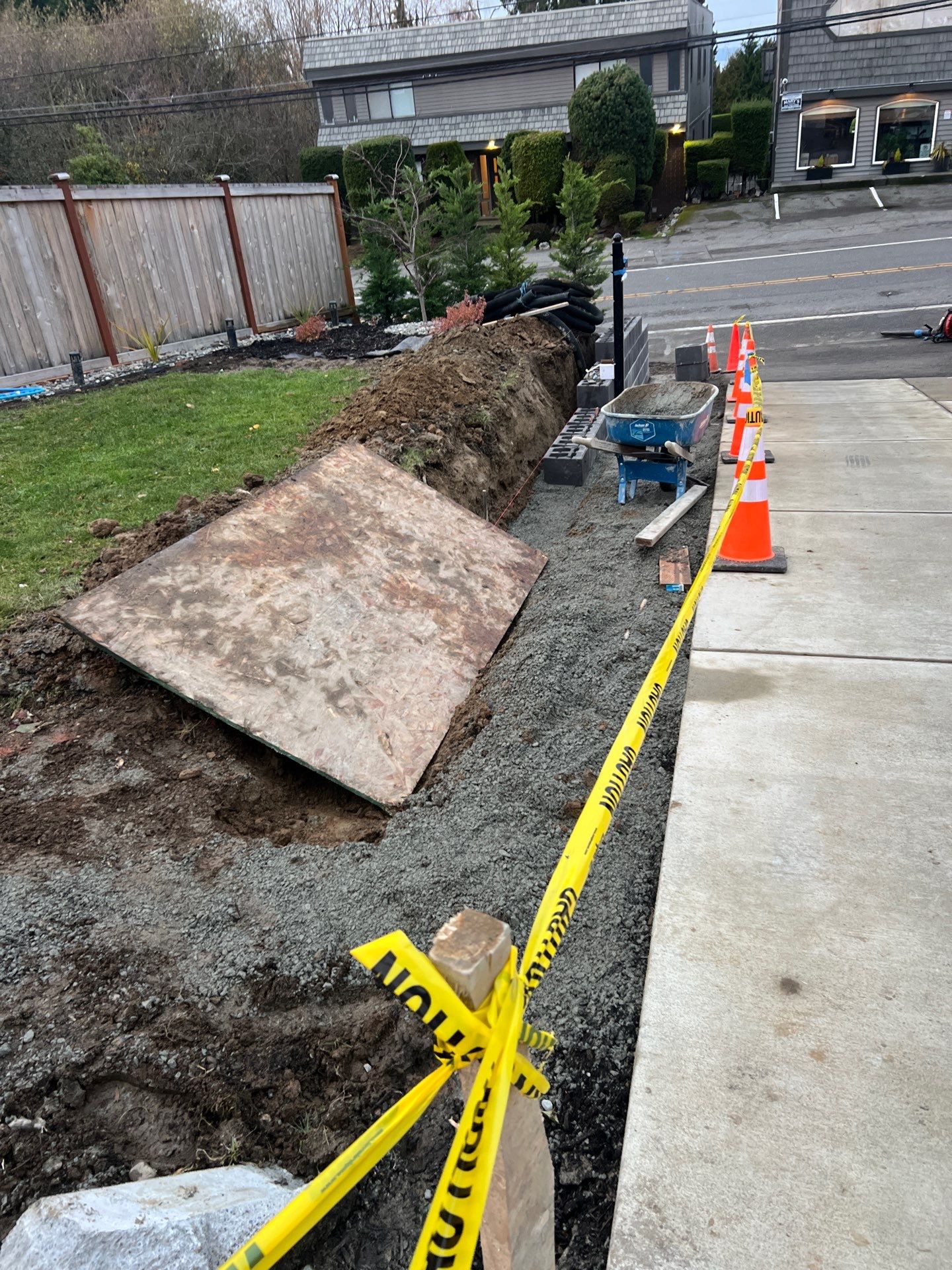 Retaining Wall & Concrete Patch Repair | Everett  by Jireh Asphalt & Concrete Inc 