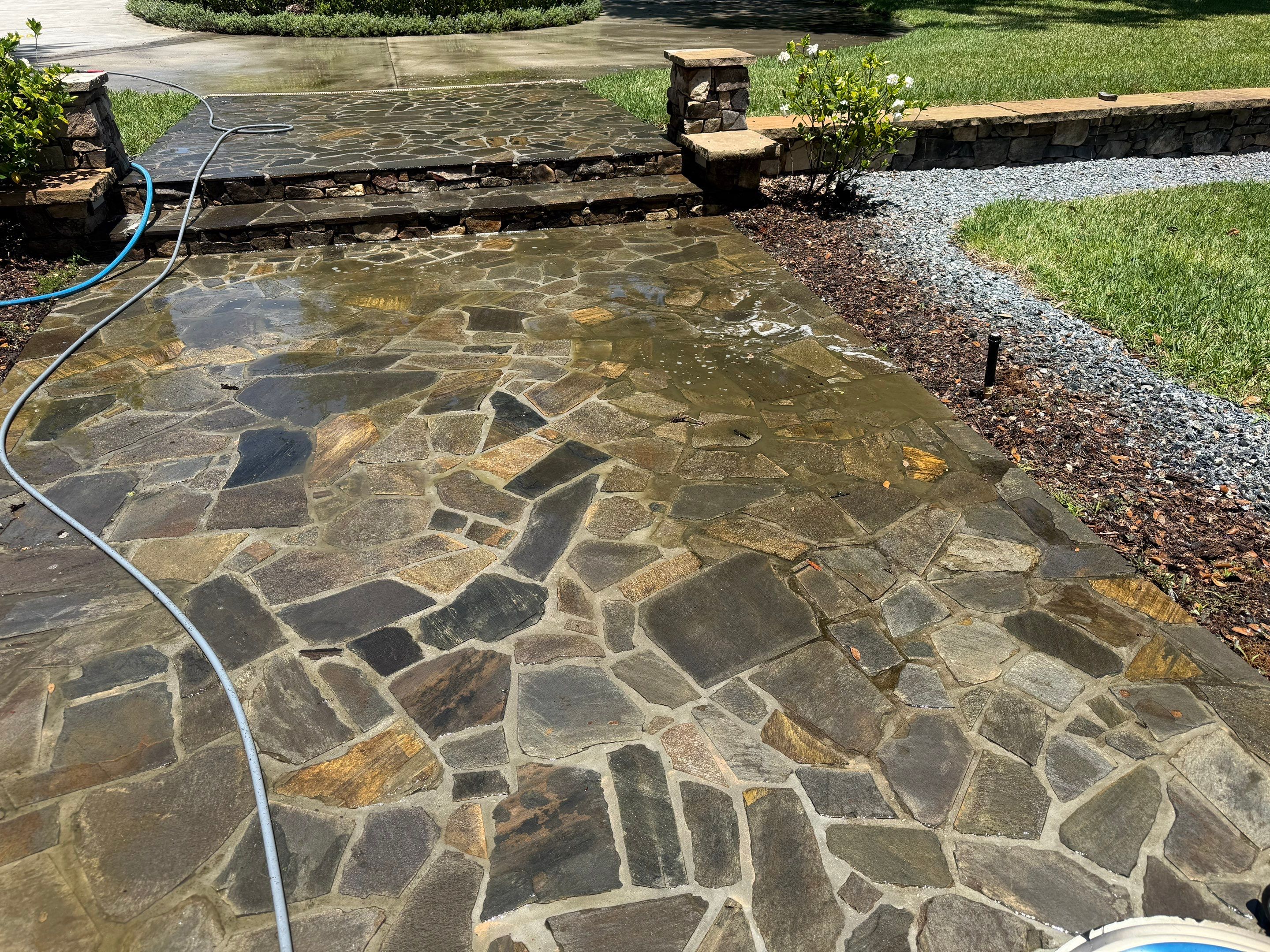 Roof and Exterior Cleaning for Ocklawaha Lakefront Residence by Infinite Exteriors LLC