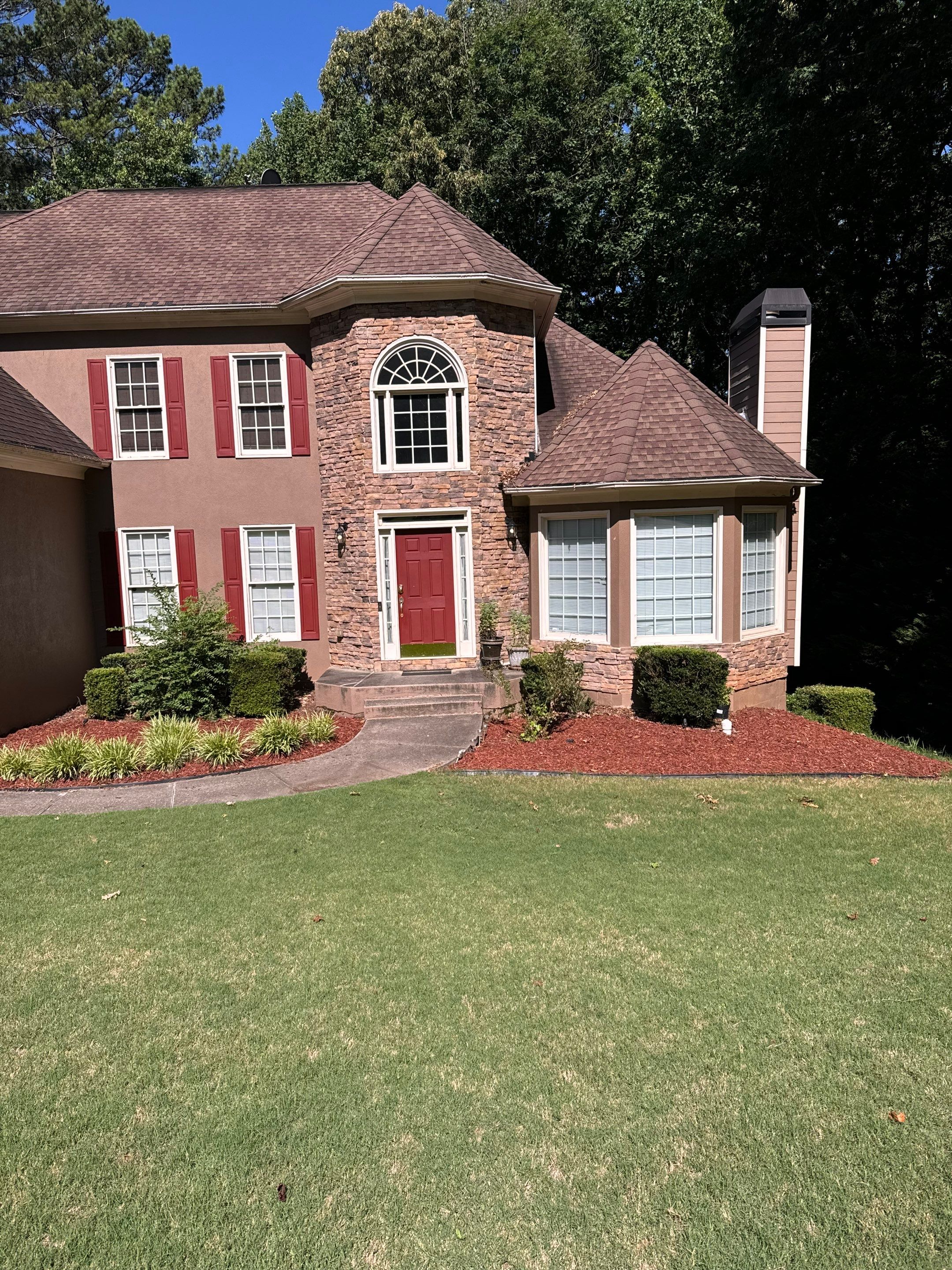 Exterior Painting and Comprehensive Wood Deck Repairs in Suwanee by Swift Home Renovations 