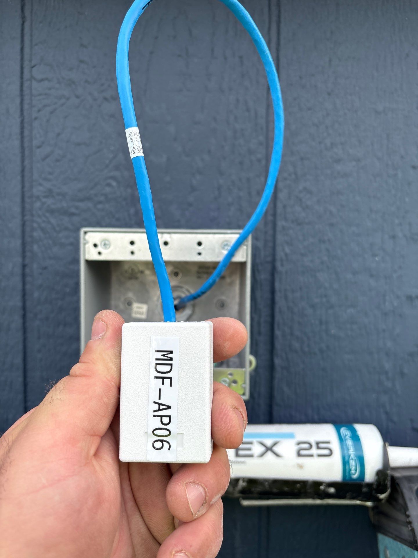 Structured Network Cabling Project in Temecula by Ring and Ping Inc.