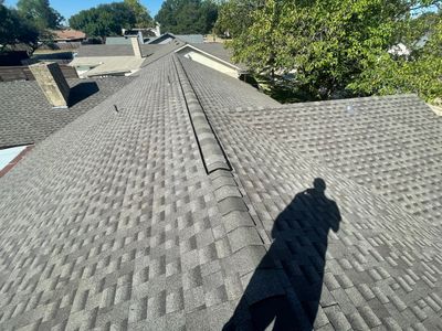 Residential Roofing Installation using GAF Timberline HDZ Weathered Wood