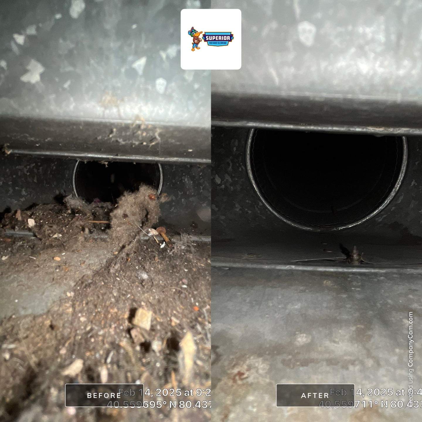 Air Duct Cleaning With a Vacuum Truck in Hookstown, PA by Superior Air Duct Cleaning