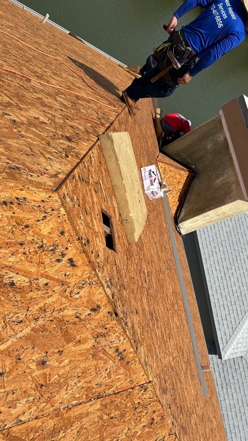 Residential Roofing Installation using Owen's Corning Duration (Lifetime) Shingles by Roof Repair Company