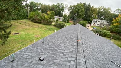Roof Replacement using CertainTeed Landmark