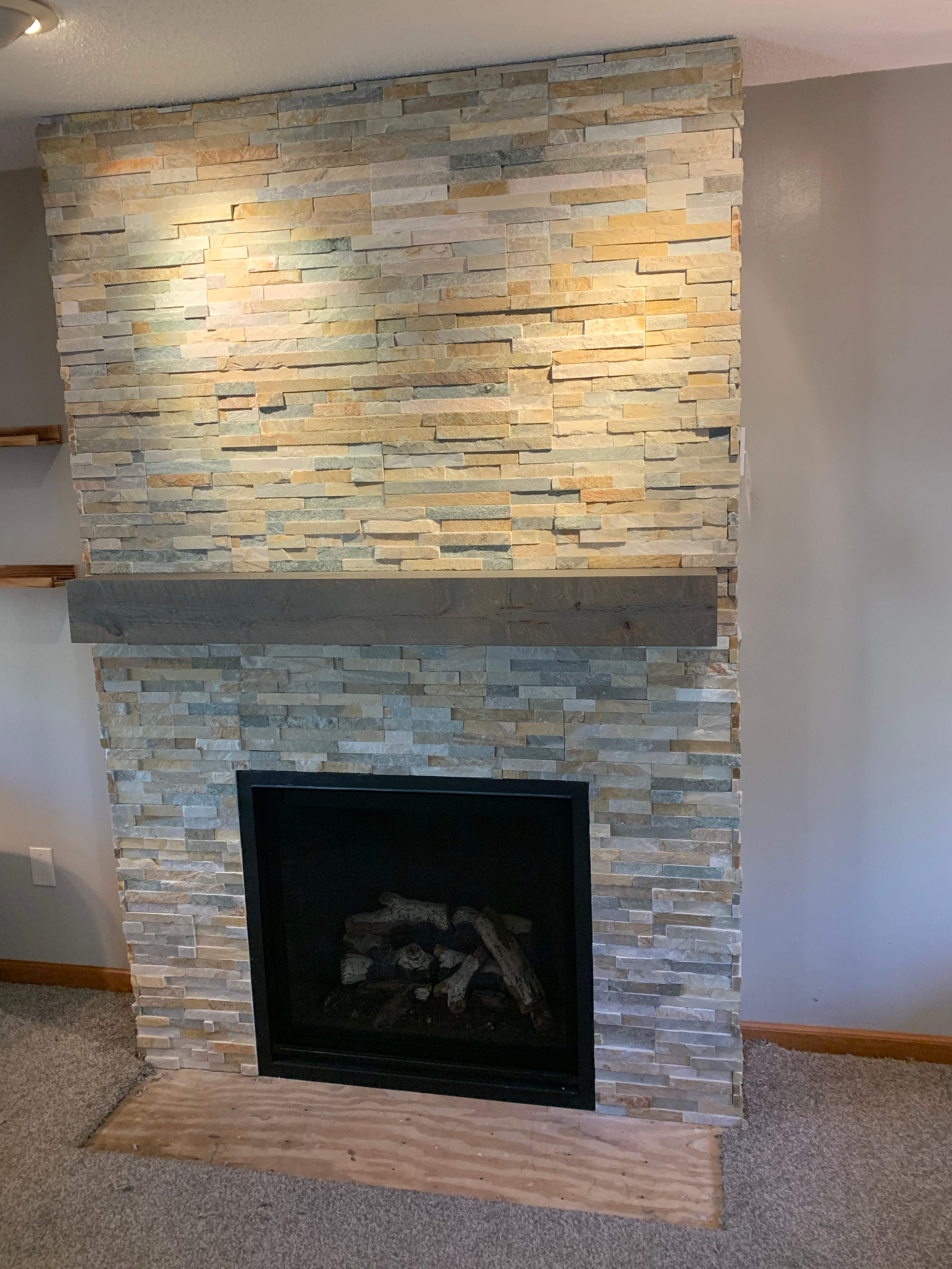 Gas Fireplace Installation  by Neighborhood Chimney Services 