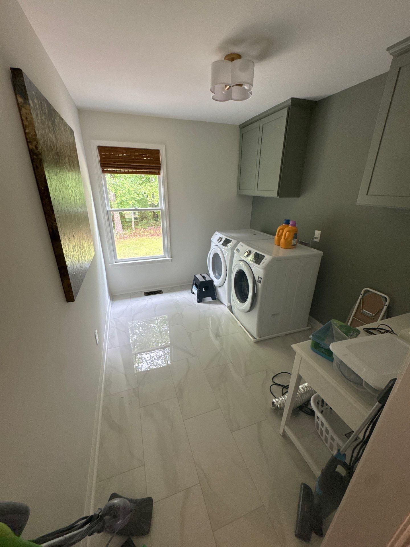 Full Basement Remodel in Powder Springs Featuring Custom Kitchenette by Swift Home Renovations