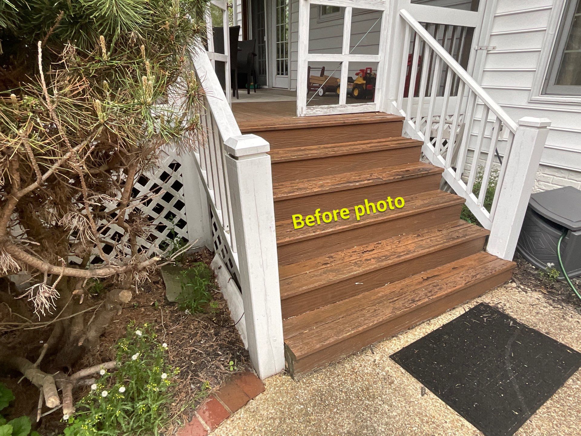 New Decking Boards and New Railing  by Alpha Design Services