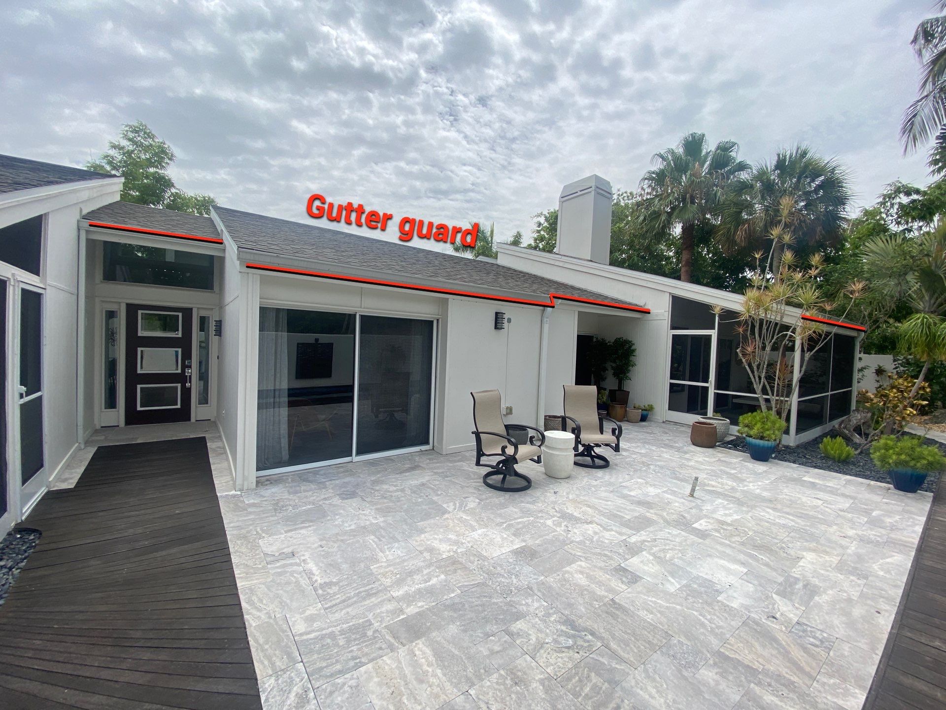 Gutter Guard System Gutters in Sarasota FL by Gutter Professors