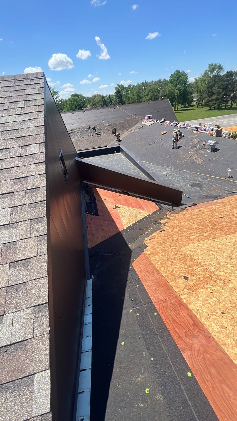 Faith Alliance Church Roof - New Bremen Ohio by Nitro Roofing and Construction