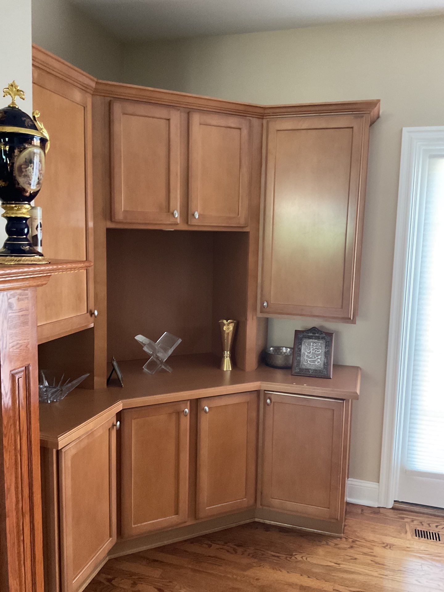 Kitchen Cabinet Refacing in Grand Blanc by Top Shelf Painter