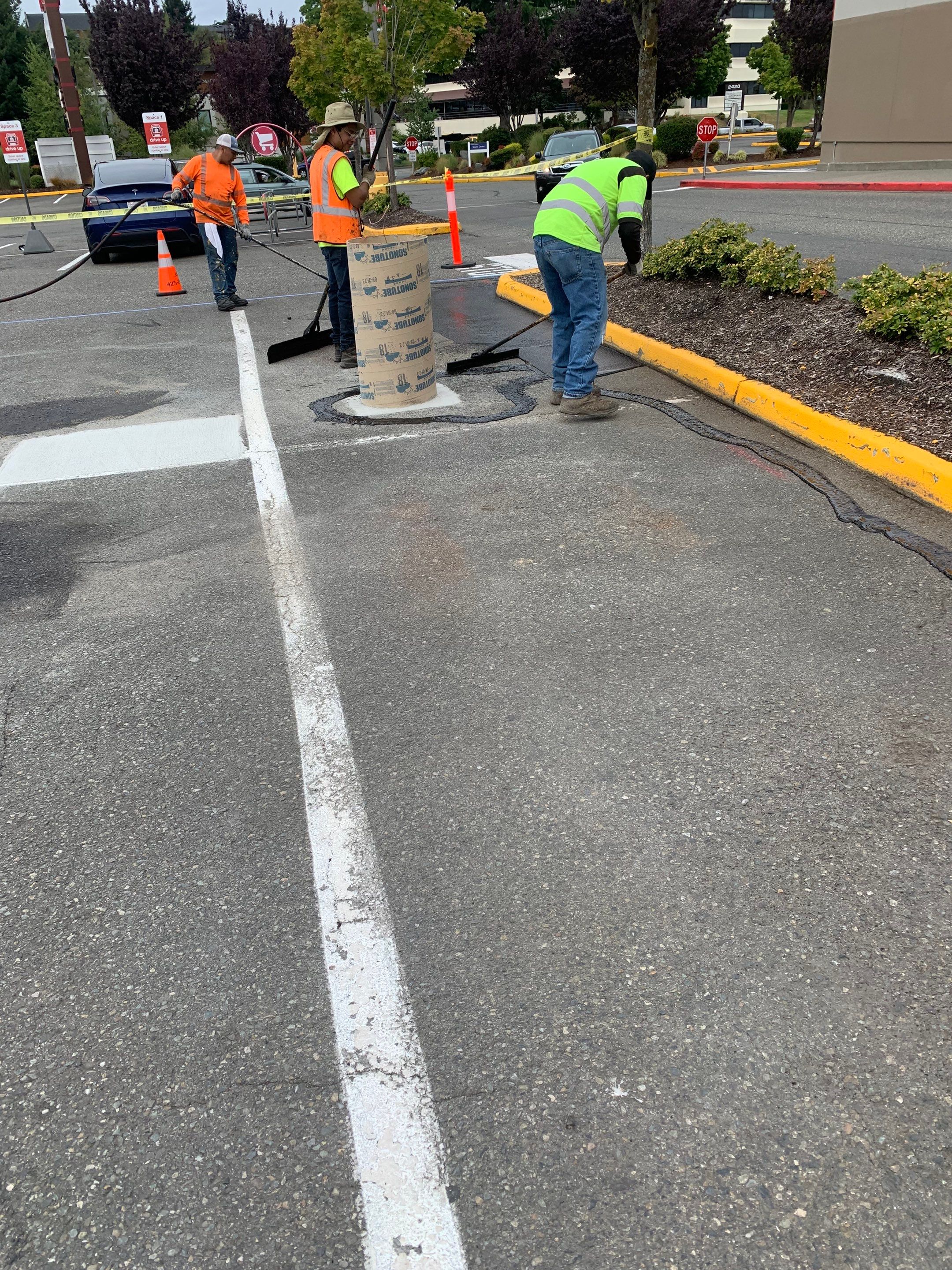 Trisha | Asphalt Parking Lot Repair   by Jireh Asphalt & Concrete Inc 
