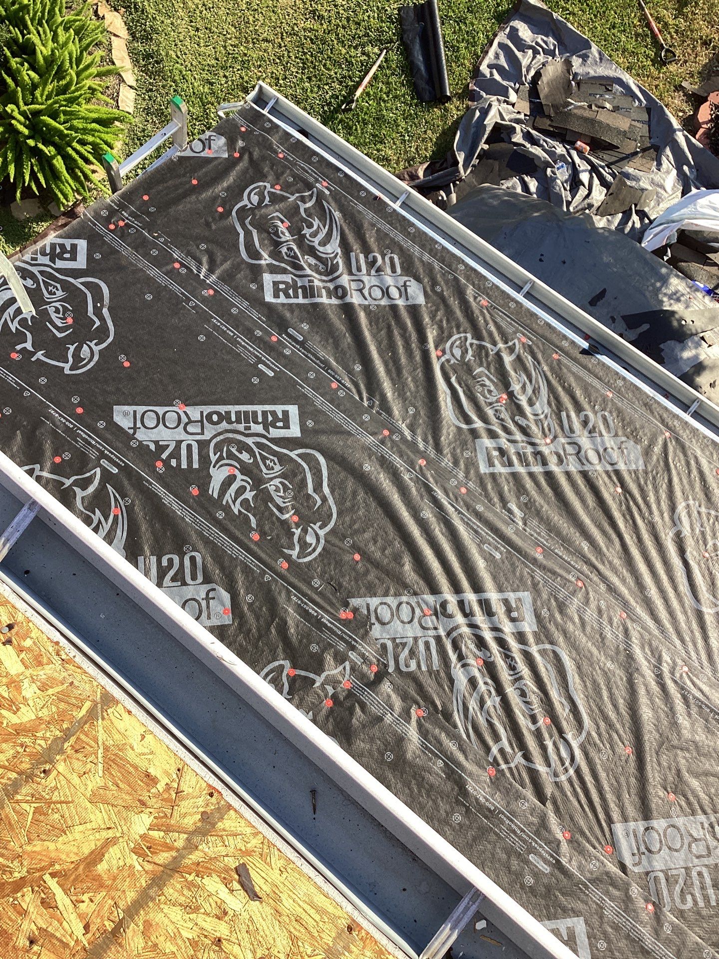 Residential Roofing Installation using Owen's Corning Duration (Lifetime) Shingles by Roof Repair Company