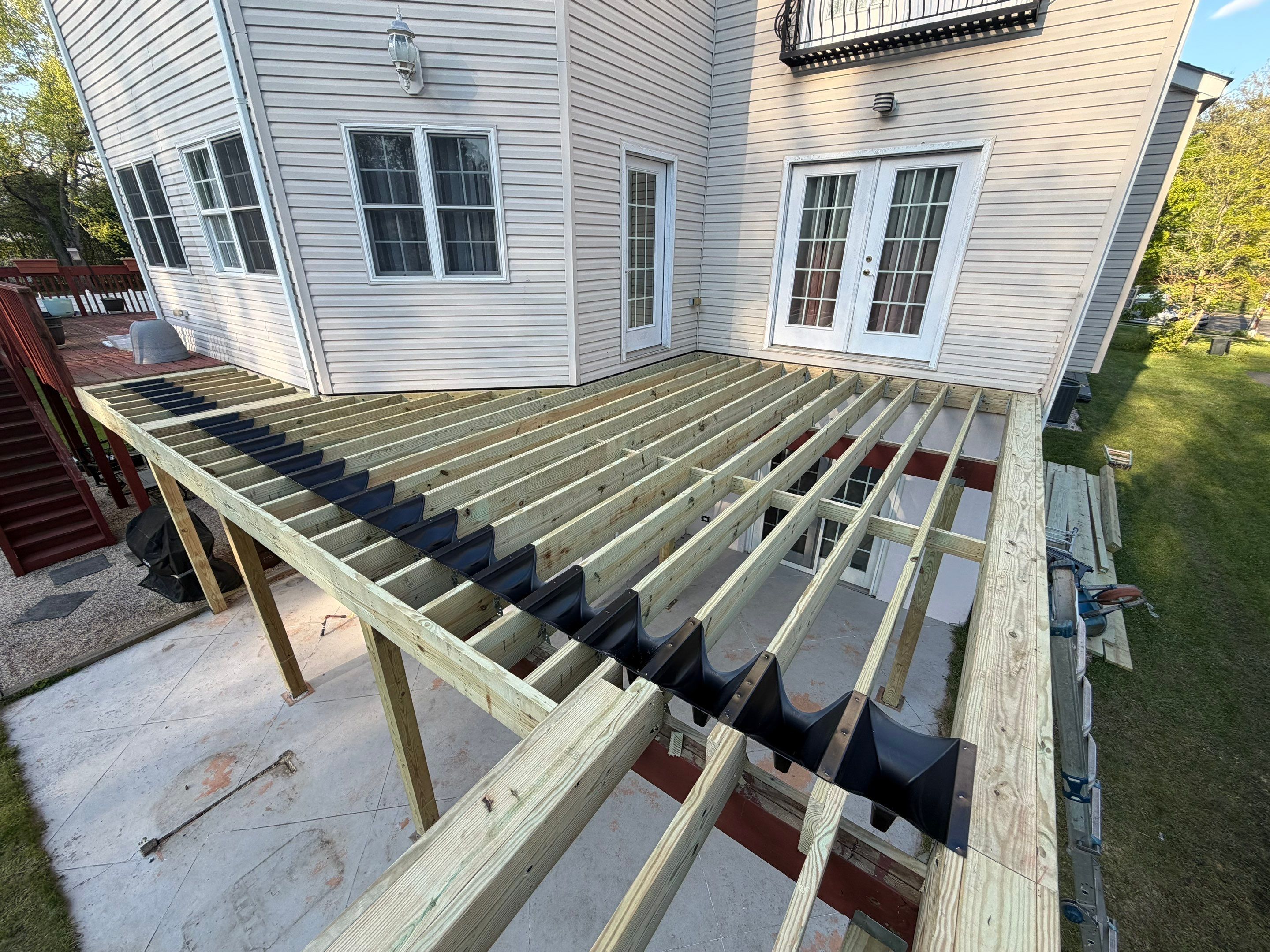 Deck Resurfacing in Manalapan Township, New Jersey by deck guardian