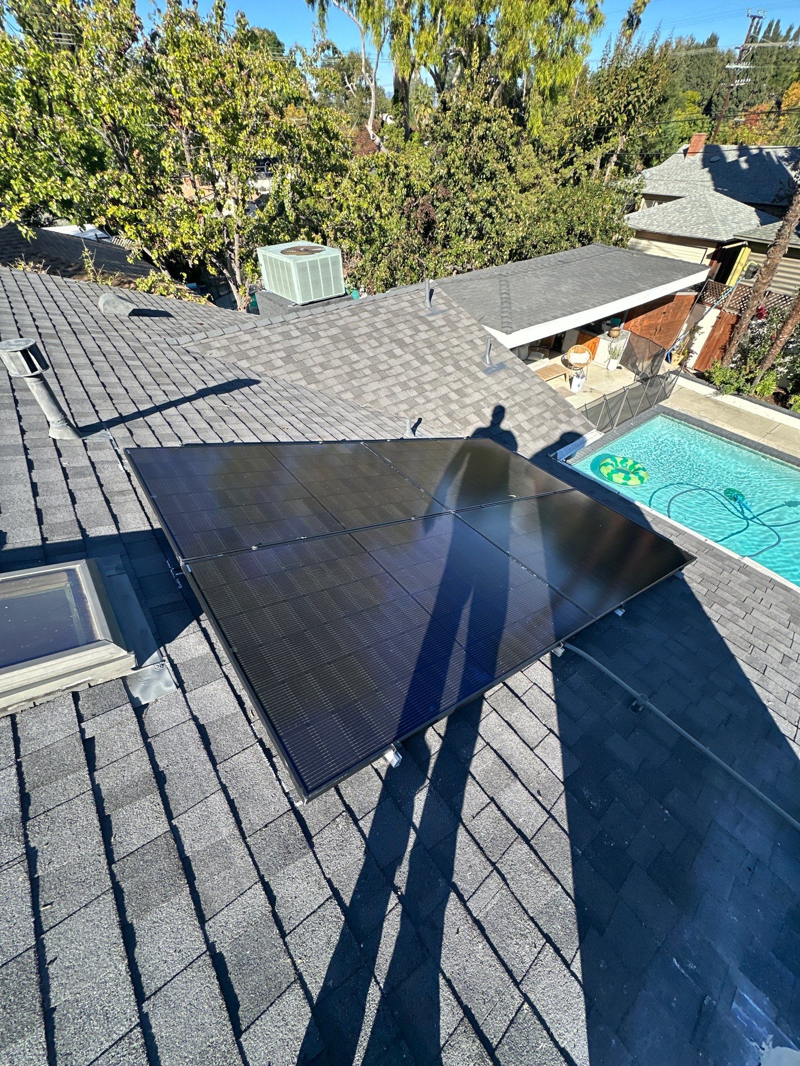 Residential Solar Panel Installation and Electrical Service Upgrade in Los Angeles by AWS Solar