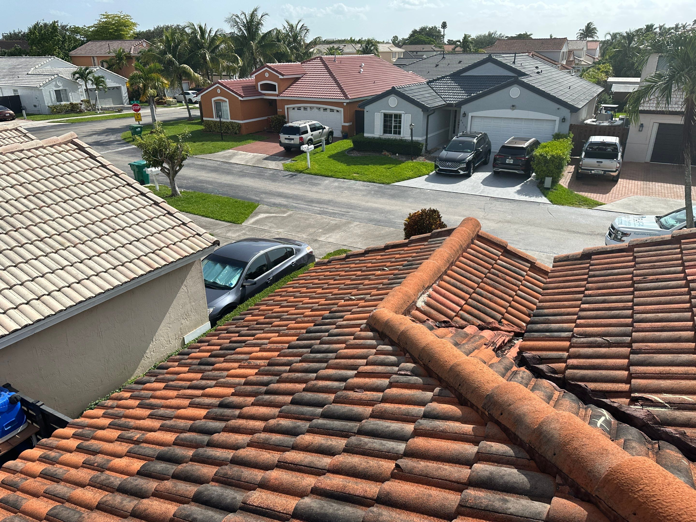Roof Damage Claim in Miami by FLAPA & KeyStone