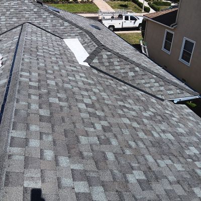 Residential Roofing Installation using Shingles
