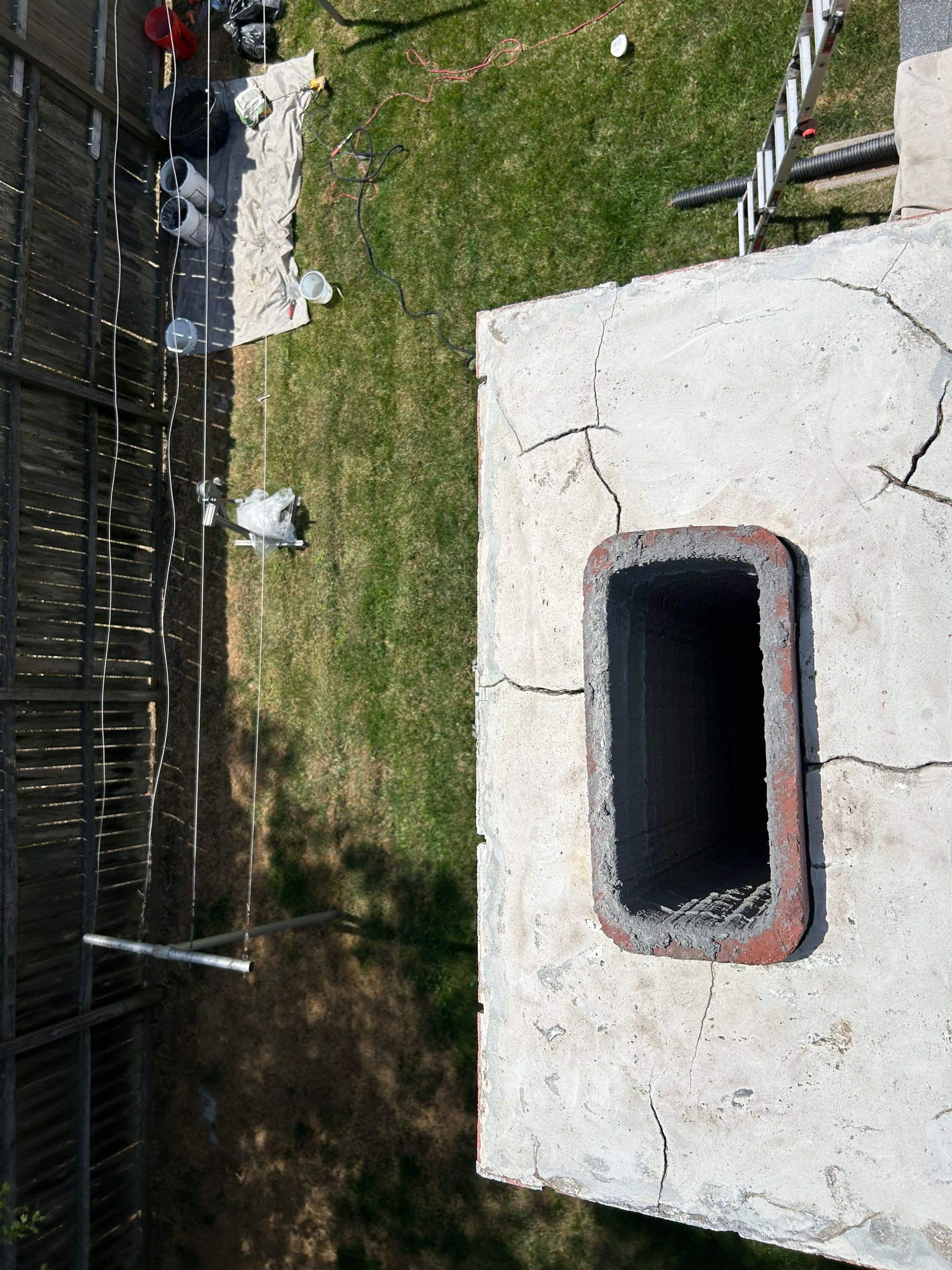 Masonry Chimney Repair - Leak Repair and Flue Lining Repair by Premier Chimney and Roofing
