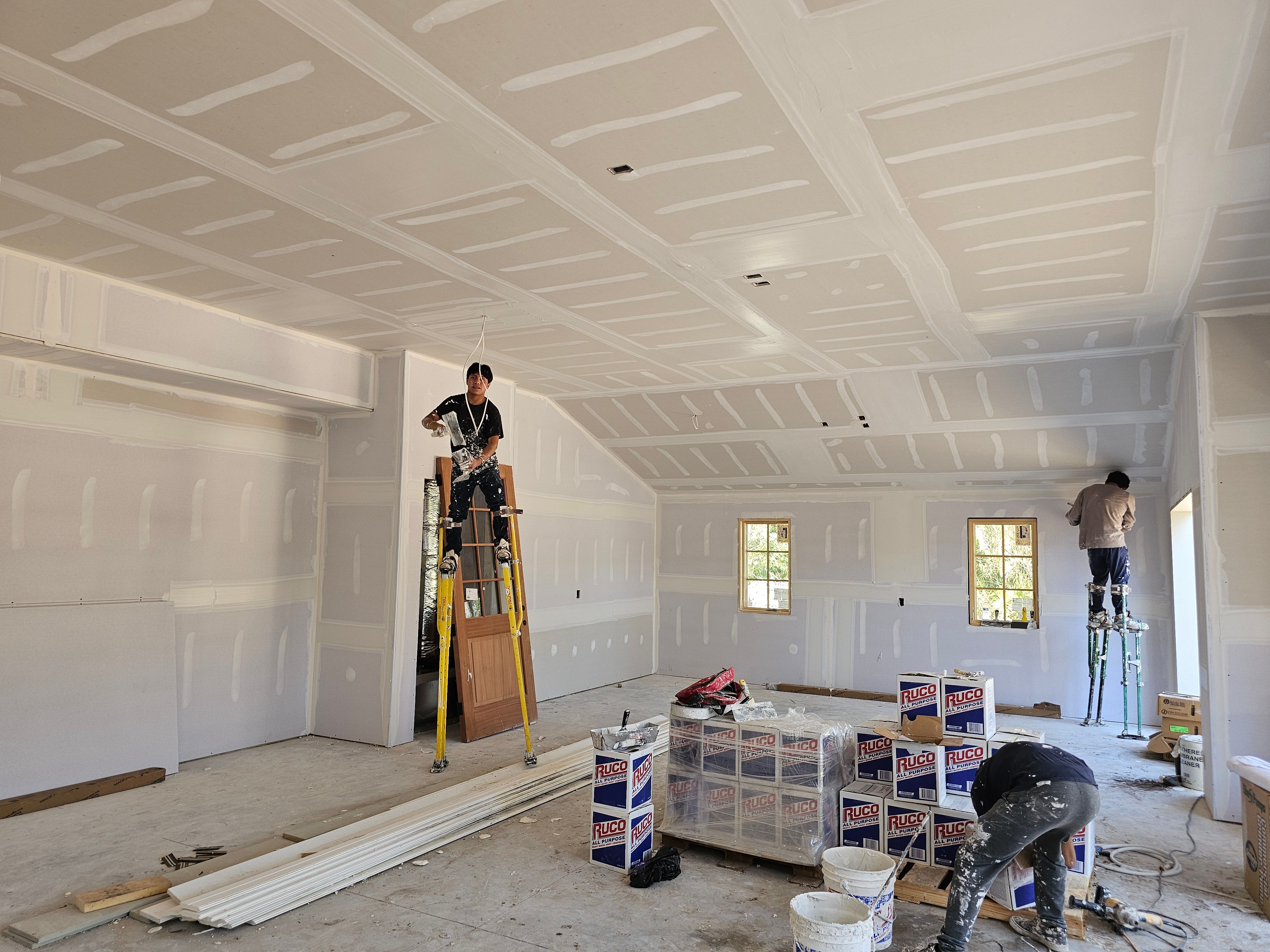 Custom Home by Intercoastal Drywall Inc 