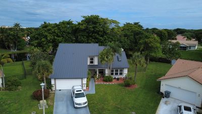 Residential Remodel using 1" Nail strip metal roof