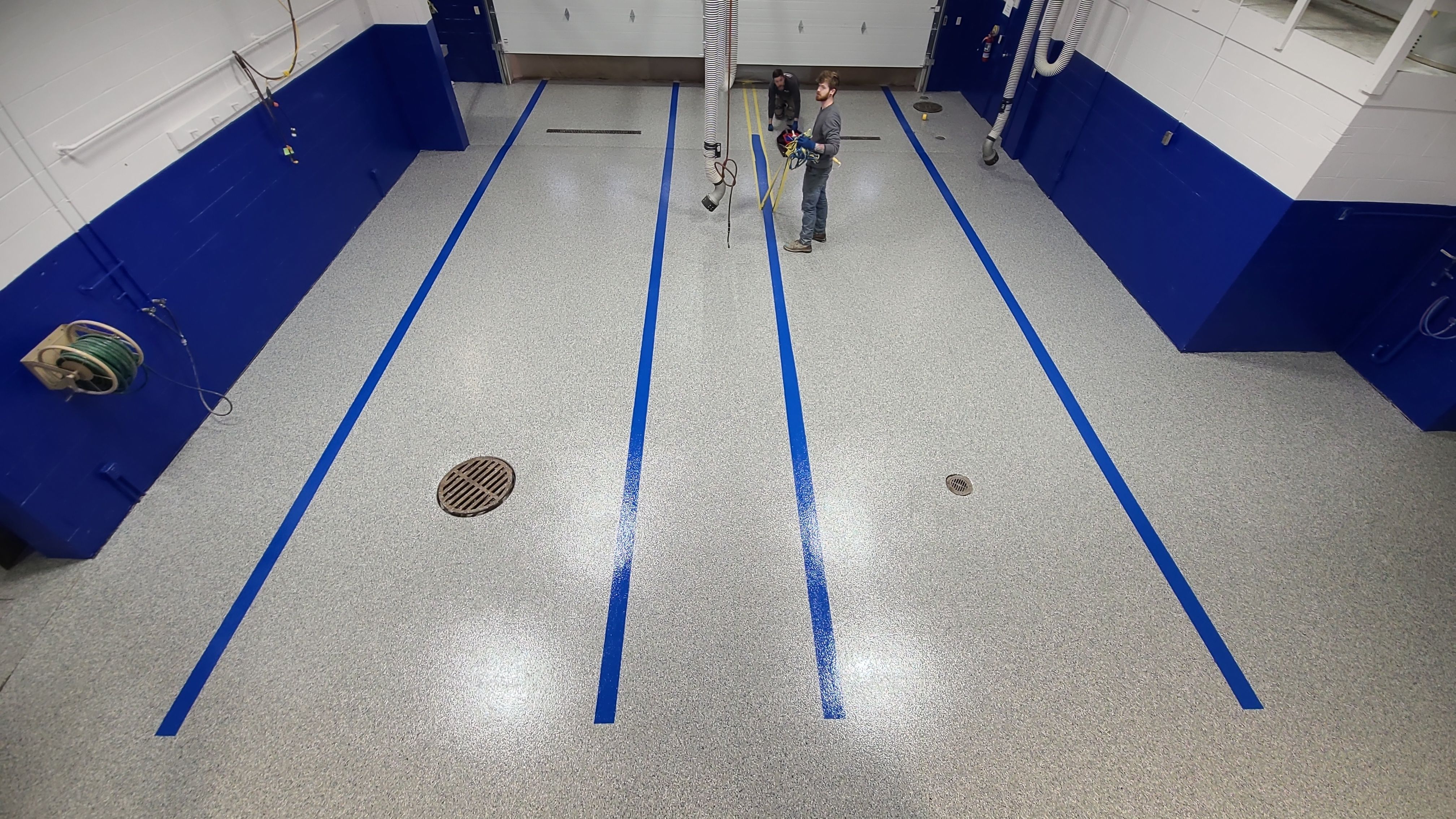 Fire Station in Stonewash - North Jackson, OH by Alexander Concrete Coatings