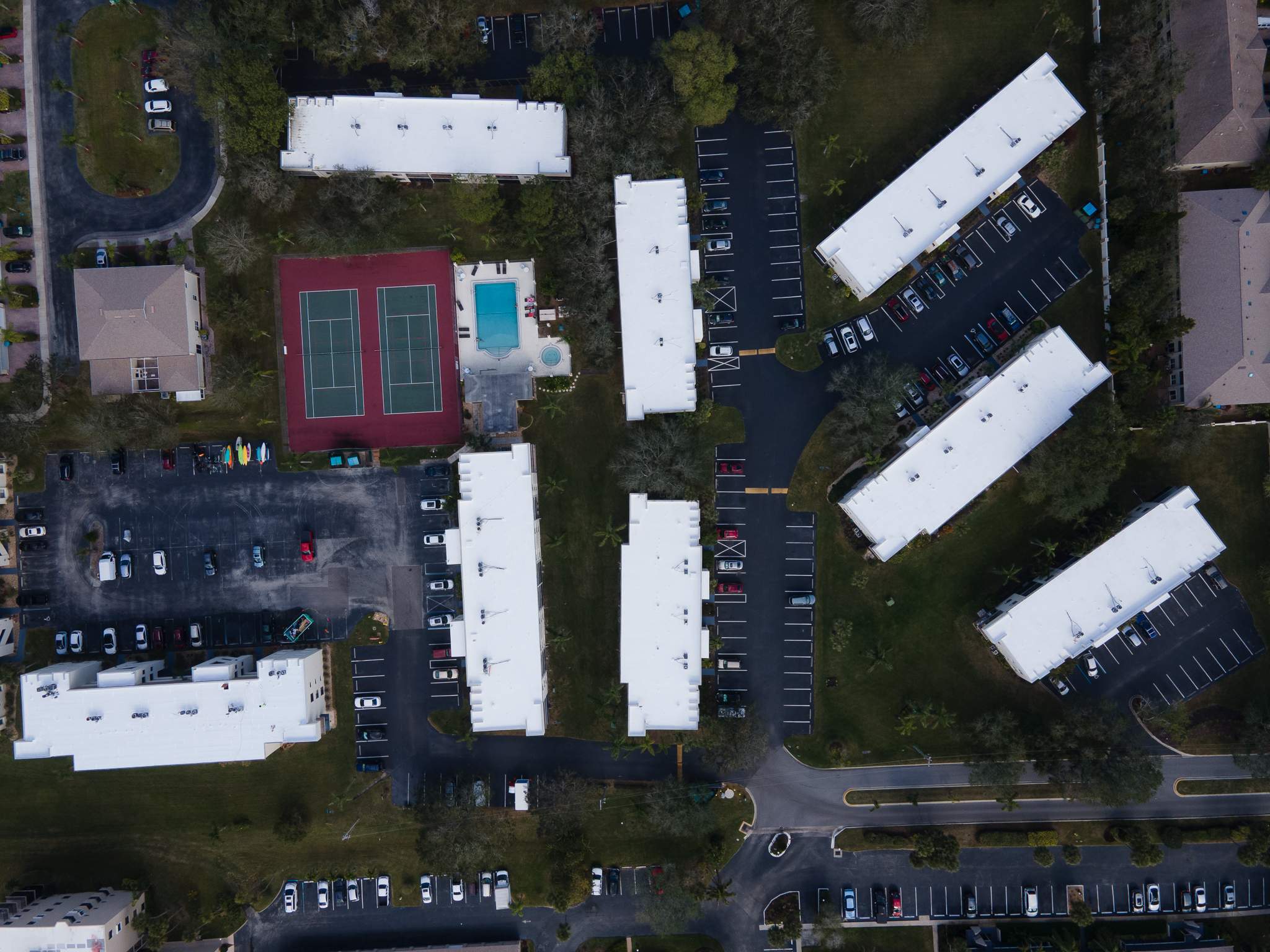 Multi-Building Flat Roof Replacement at Cape Canaveral Condominiums by Wiedmann Construction & Roofing
