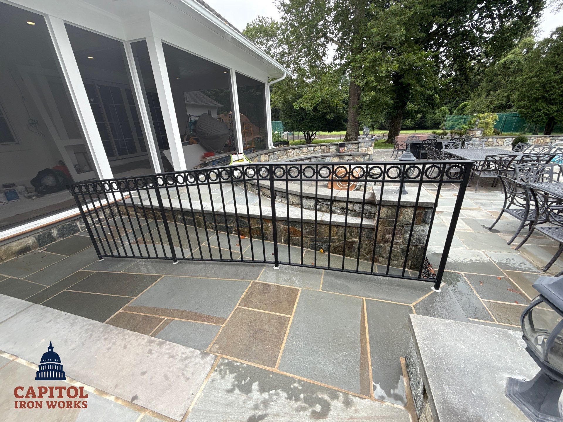 Project in Potomac by Capitol Iron Works