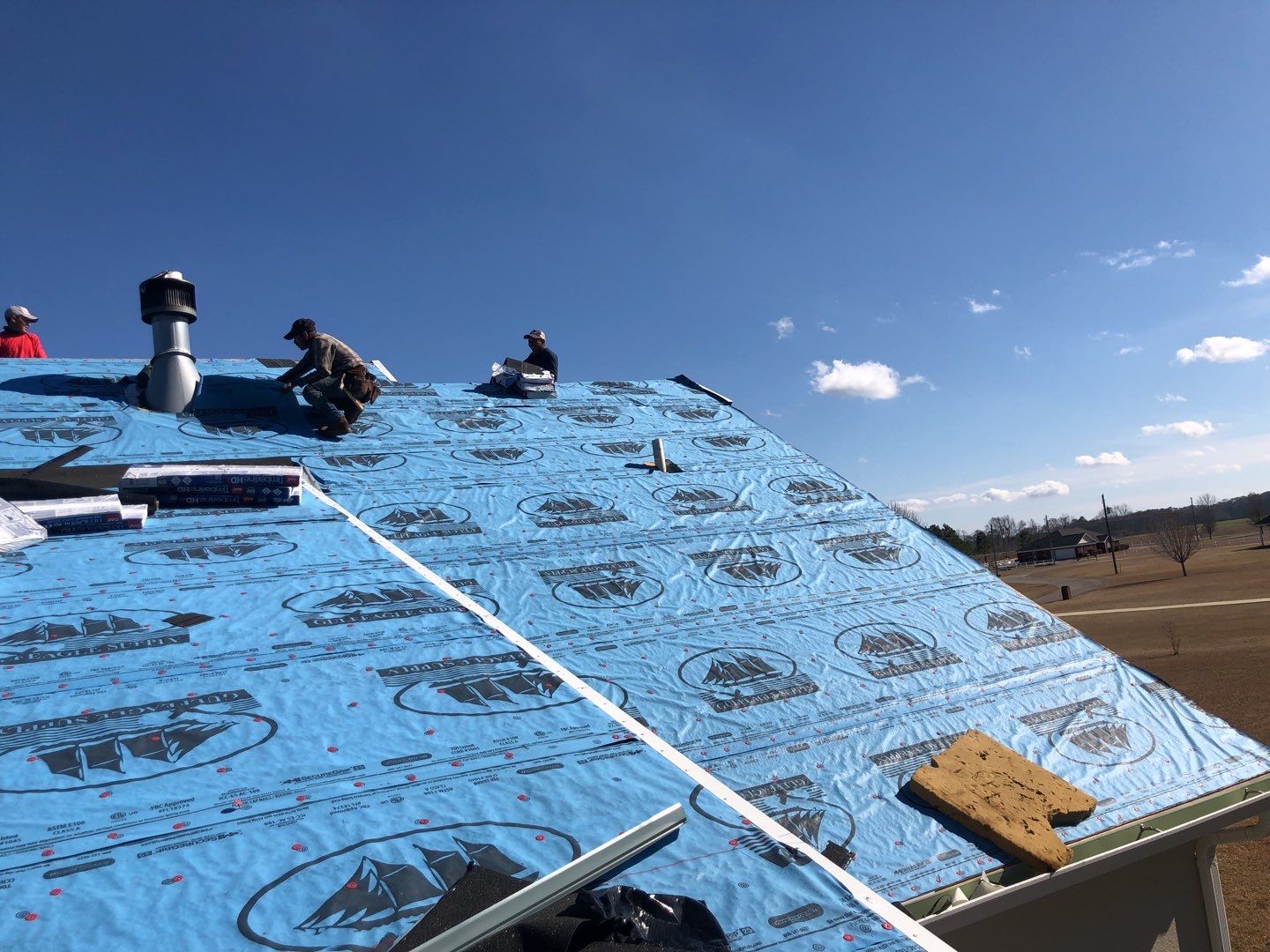 Residential Roofing Installation using Roof Replacement by American Roofing & Construction LLC