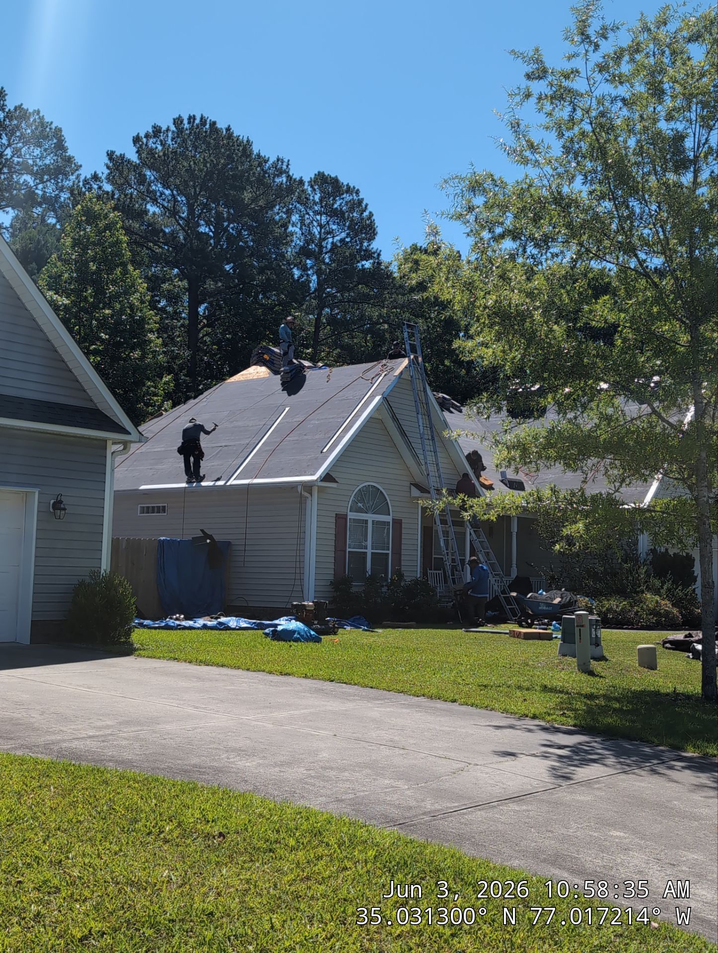 FORTIFIED Roof Replacement using Certainteed Landmark Pro Max Def Red Oak by RGR Construction and Roofing, LLC