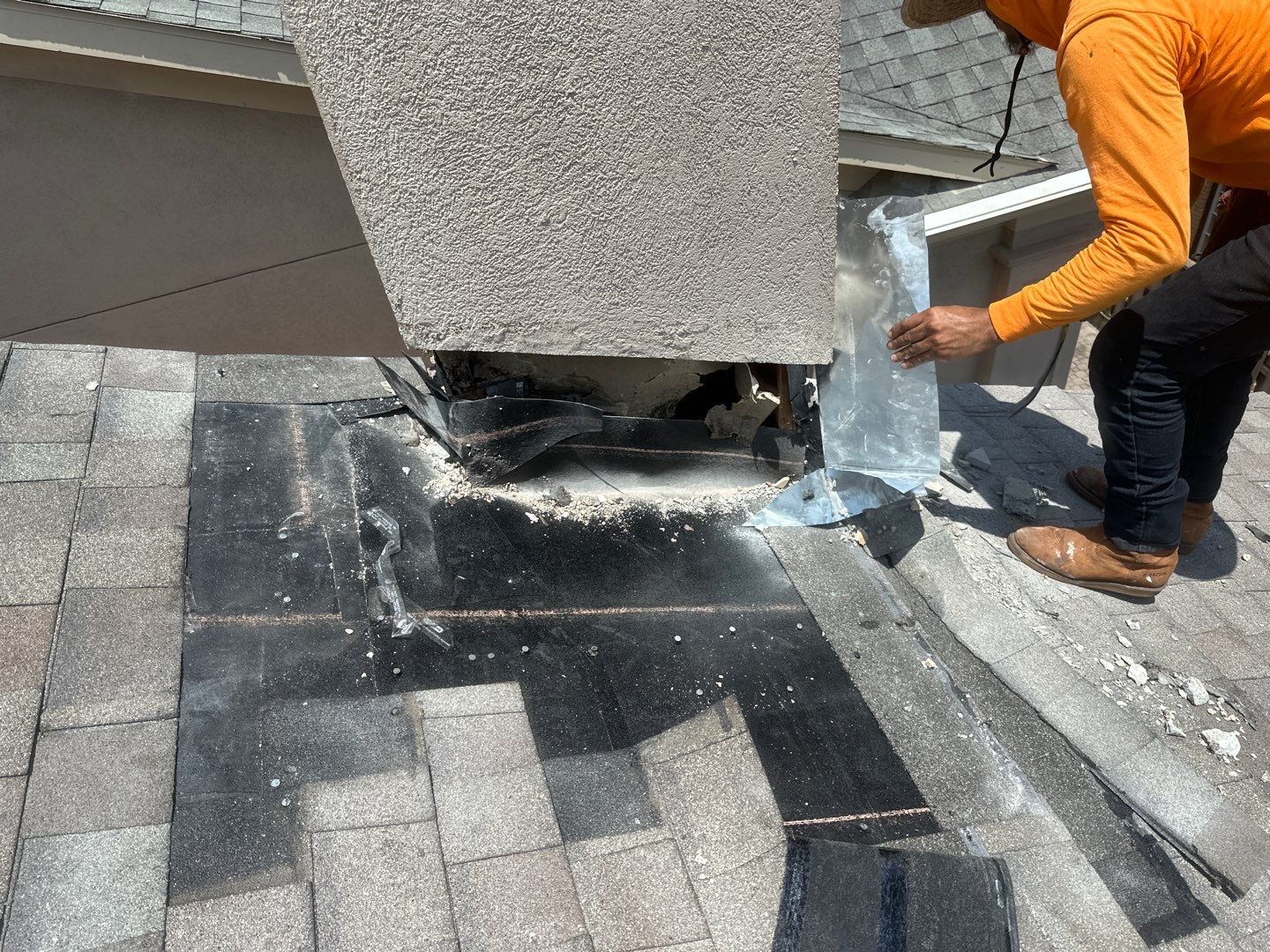 Residential Roofing Repair using Owen's Corning Duration (Lifetime) Shingles by Roof Repair Company