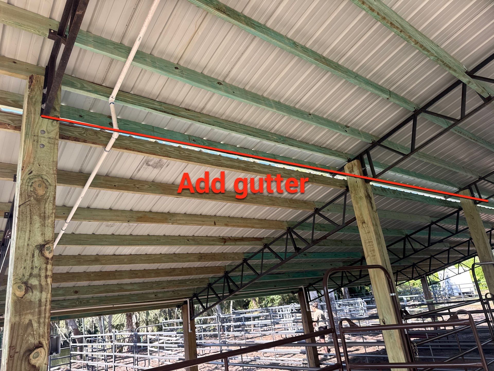 Soffit and Fascia Installation and Smooth Box Gutters and Downspouts in Sarasota FL by Gutter Professors